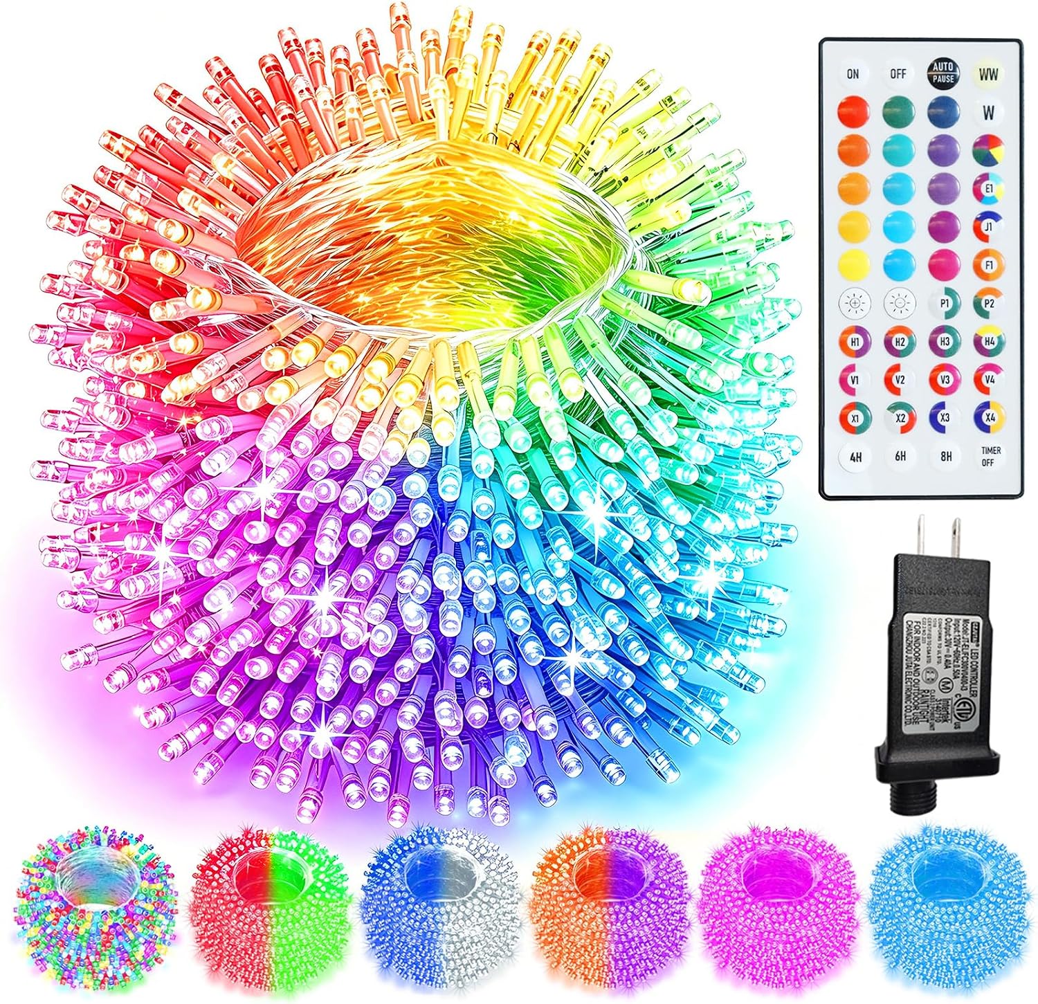 Thumbnail 6 de Pooqla Halloween string lights 66 ft