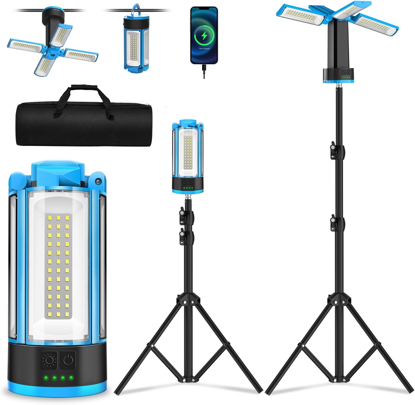 Detalle de CORESLUX Rechargeable Camping Light 10400mAh