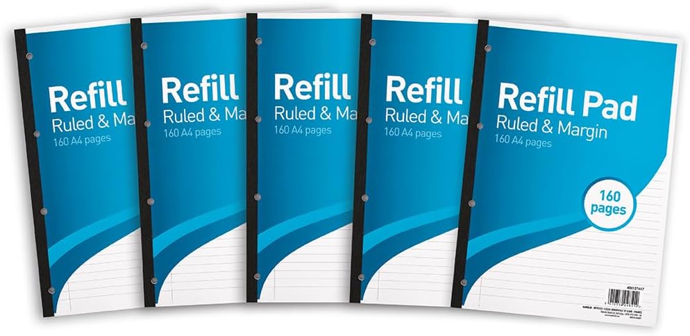 SUMMIT A4 Lined Paper 160 Page pack