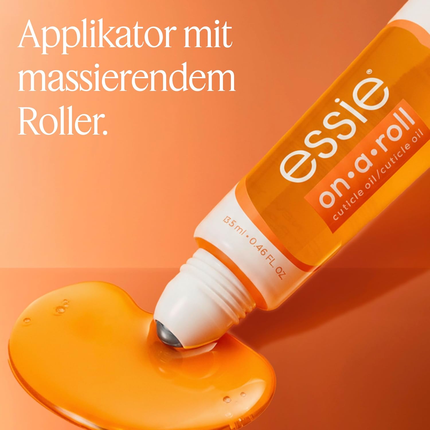 Thumbnail 2 de Essie On a Roll Apricot Nagelhautöl – kompakt roll-on für Feuchtigkeit und Pflege der Nägel