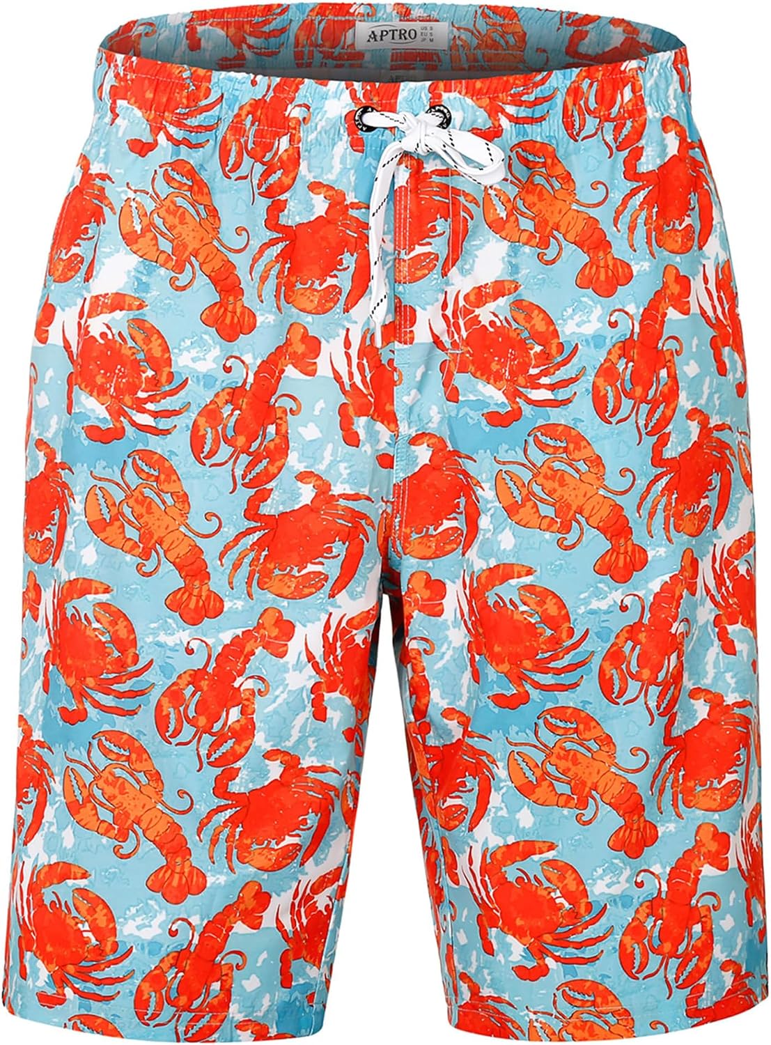 Detalle 2 de APTRO Men's Swim Trunks 9" quick-dry swimwear