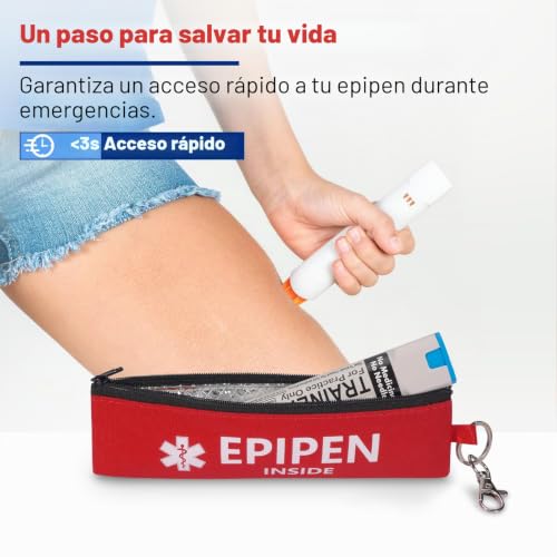 Thumbnail 1 de MEDMAX Paquete de 2 fundas delgadas aisladas para Epipen