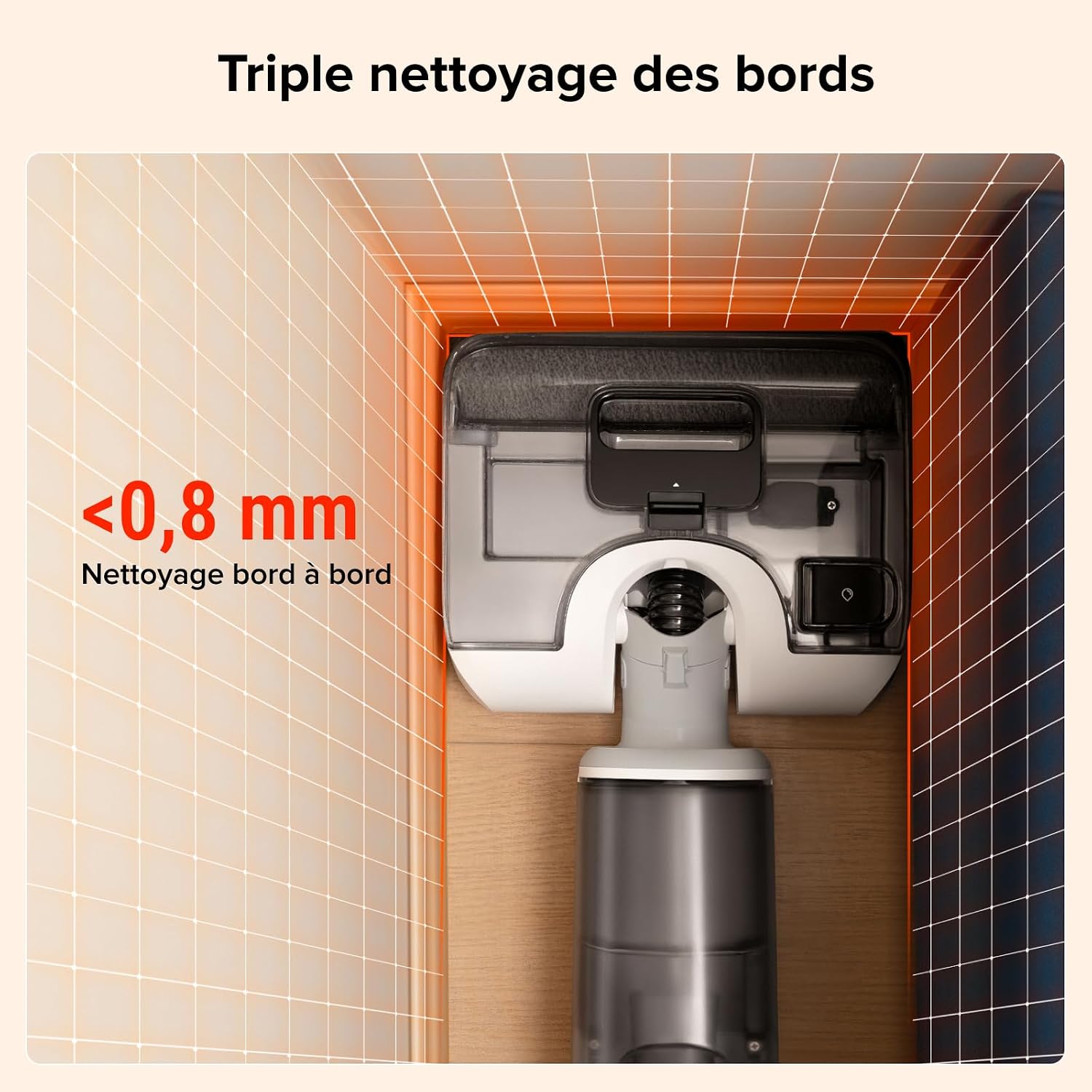 Thumbnail 6 de roborock F25 GT : aspirateur laveur sans fil avec lavage à 90 °C et auto-nettoyage