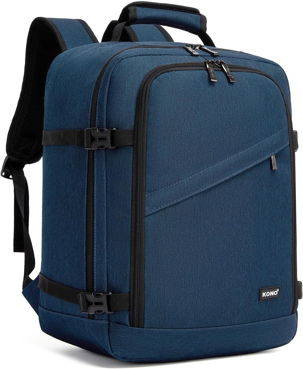 Thumbnail 6 de Kono 20L Travel Backpack in Grey with Padded 15.6-inch Laptop Compartment