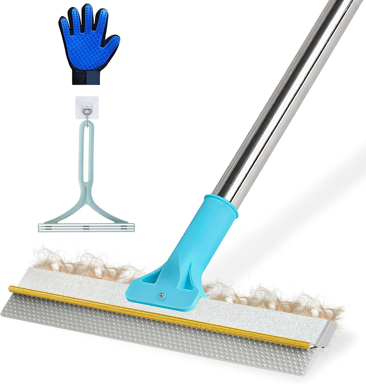 Detalle de VTOPVMAX Carpet Rake 54" for Pet Hair