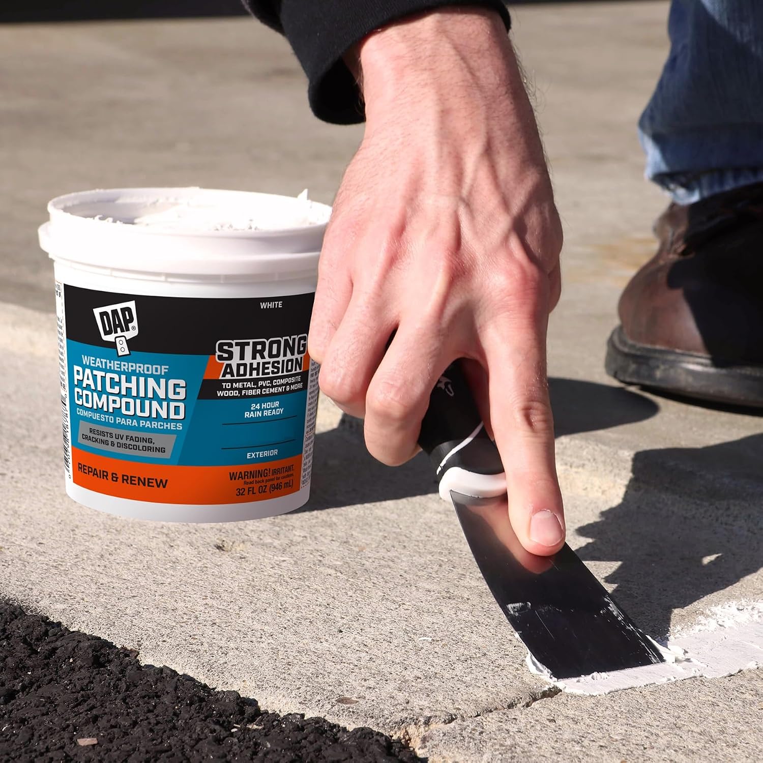 Thumbnail 6 de DAP Weatherproof Patching Compound 32 oz