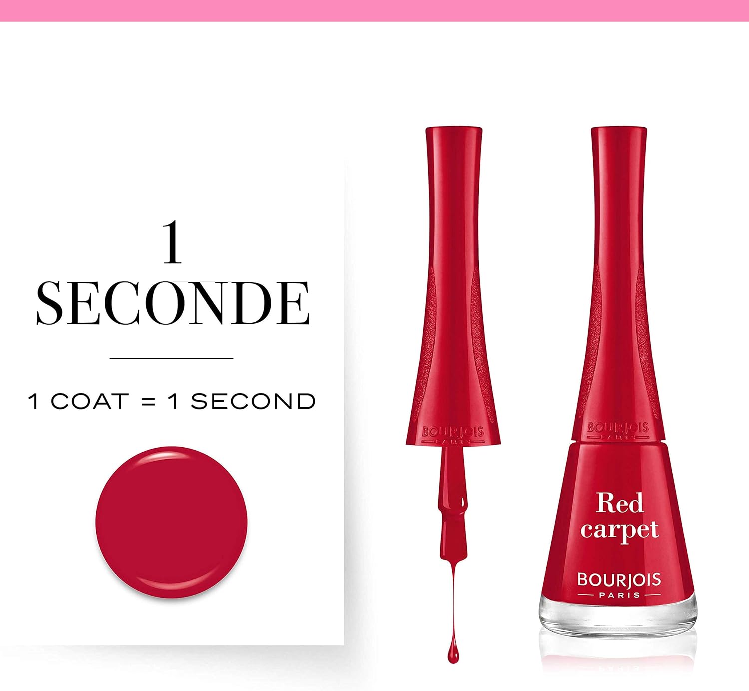Thumbnail 2 de Bourjois 1 Seconde Esmalte Tono 10 Red Carpet 💅