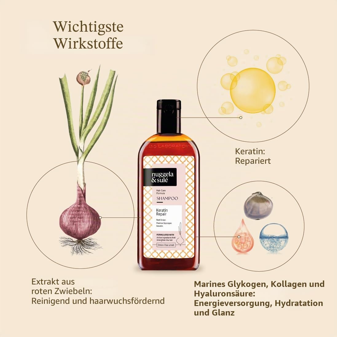 Thumbnail 6 de Nuggela & Sulé Keratin Reparatur-Shampoo – Stärke & Vitalität (250 ml)