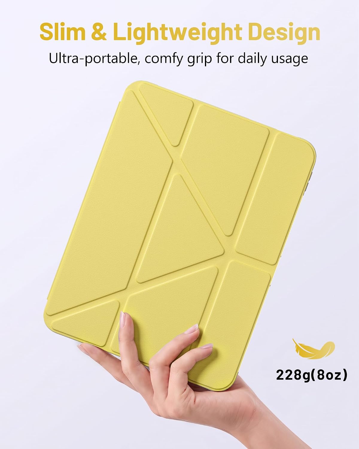 Detalle de ProCase iPad Case with Transparent Hard Back