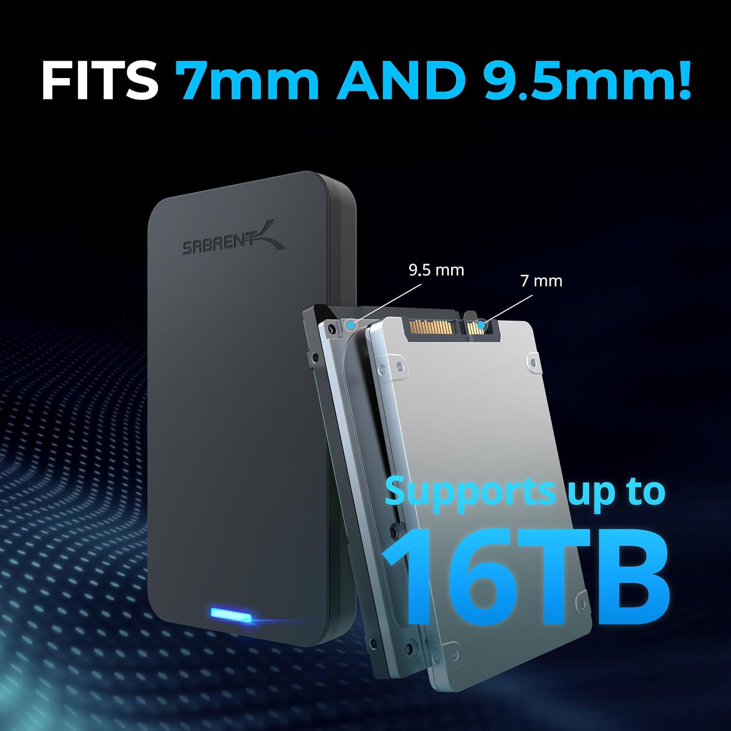 Detalle 1 de SABRENT EC-UASP SATA to USB enclosure