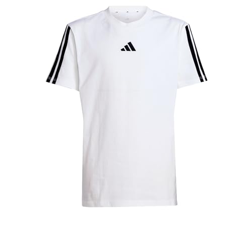 Thumbnail 8 de Adidas Bambini Essentials 3 Stripes T-Shirt - 15-16 anni, White/Black