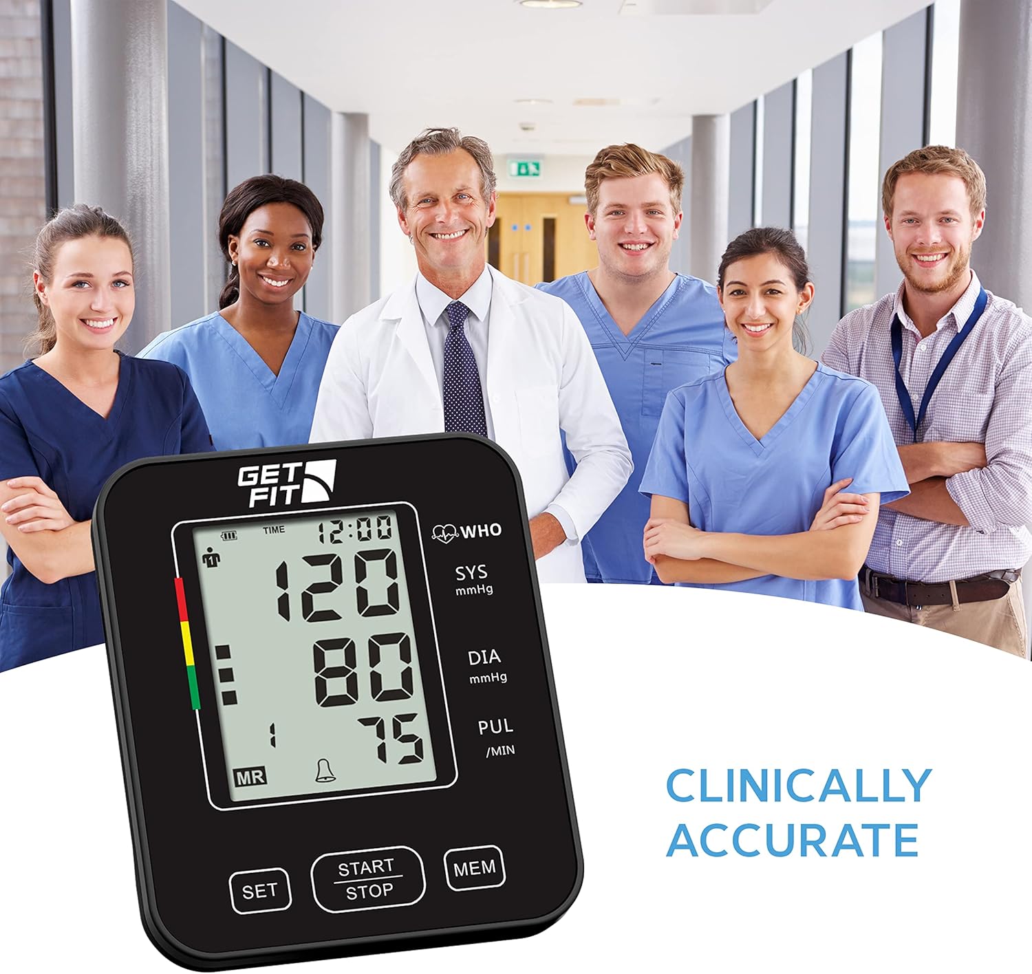 Thumbnail 6 de Get Fit Blood Pressure Monitor UK Home Use