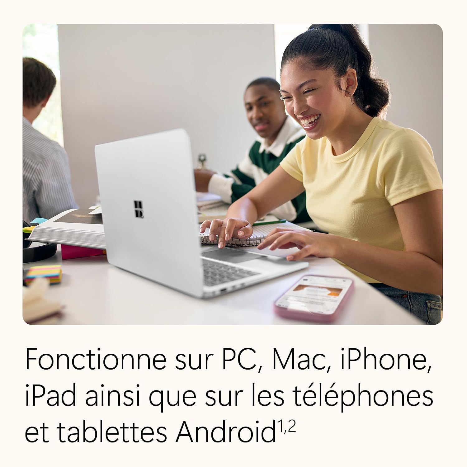 Detalle de Microsoft 365 Personal — 12 mois, 1 utilisateur, IA et 1 To OneDrive