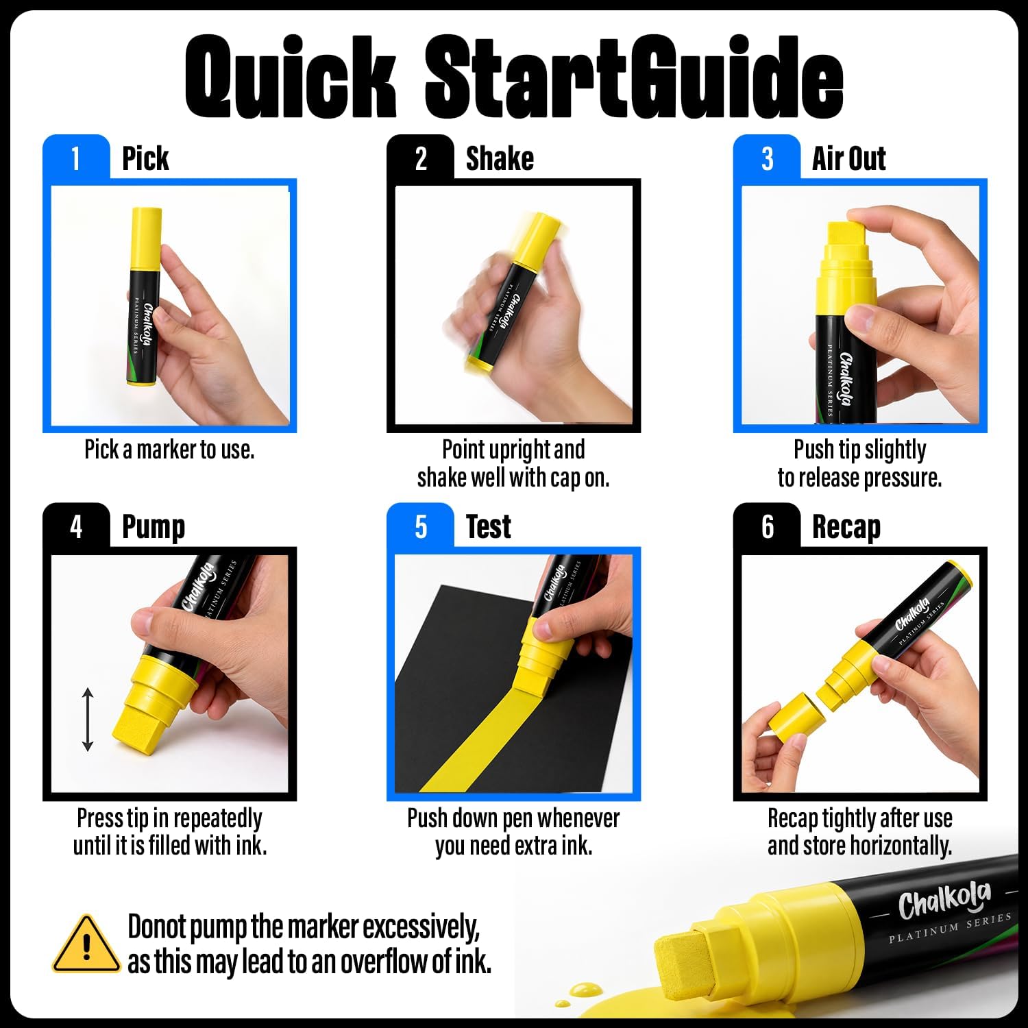 Thumbnail 6 de Liquid Chalk Markers, 15 mm