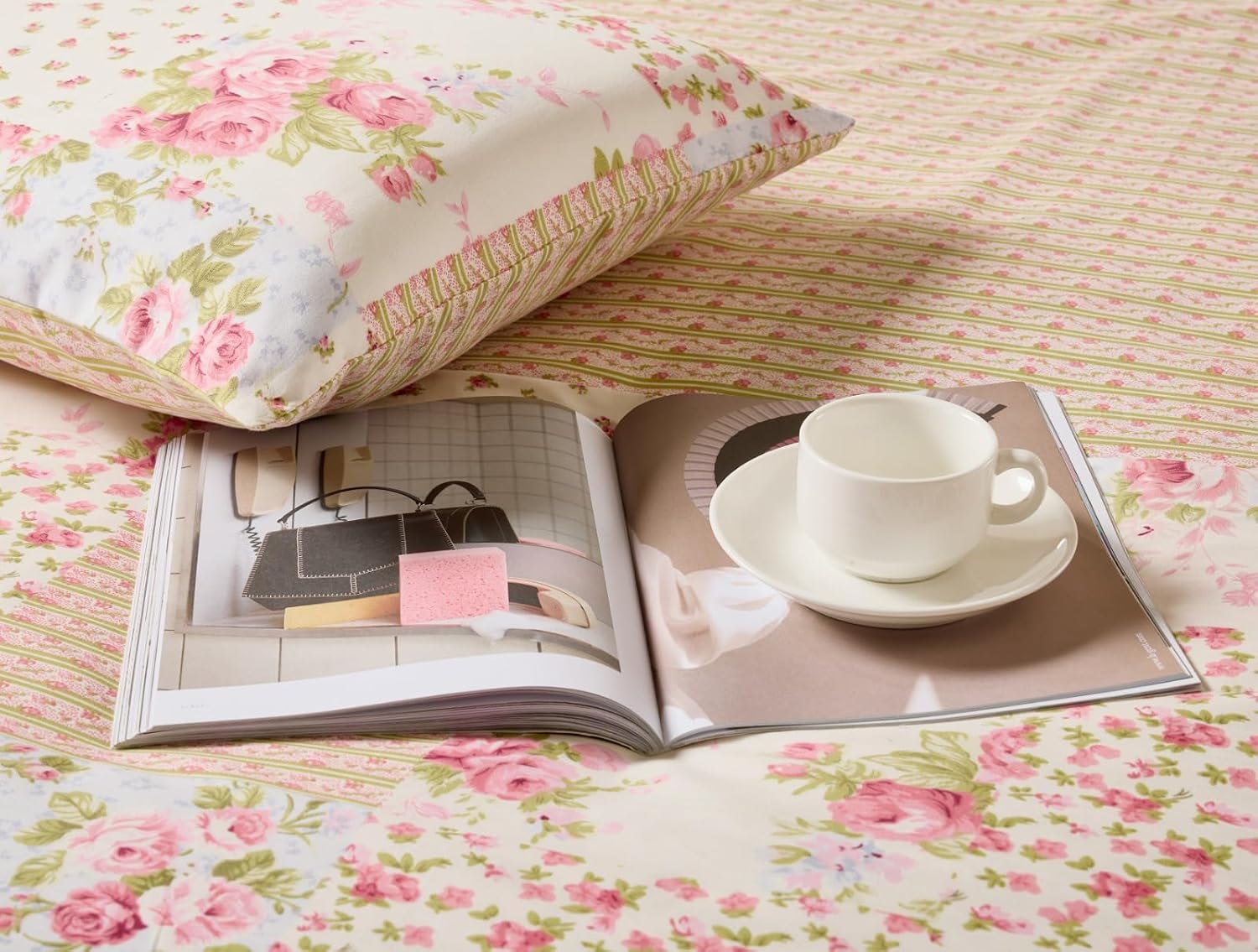 Thumbnail 5 de Prime Linens Duvet Cover Set Meadow King