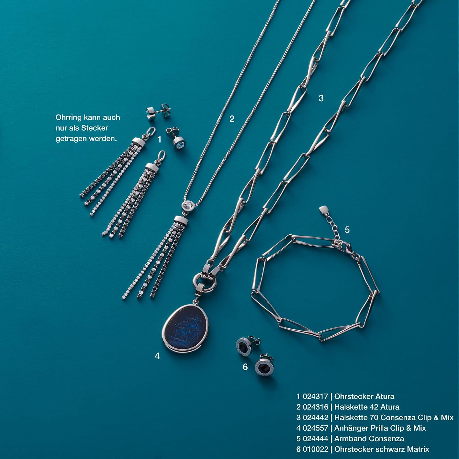 Thumbnail 5 de JEWELS BY LEONARDO Ohrstecker Atura