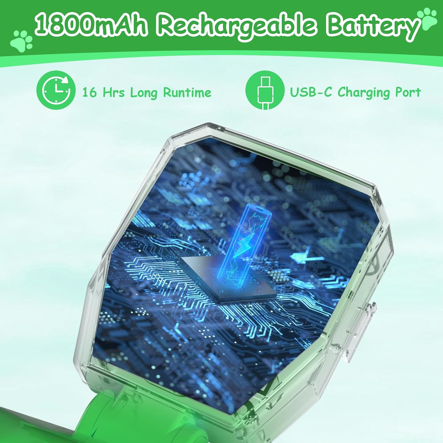 Thumbnail 1 de OMMO USB-C Kids Metal Detector with Rechargeable Battery and Fun LCD Display