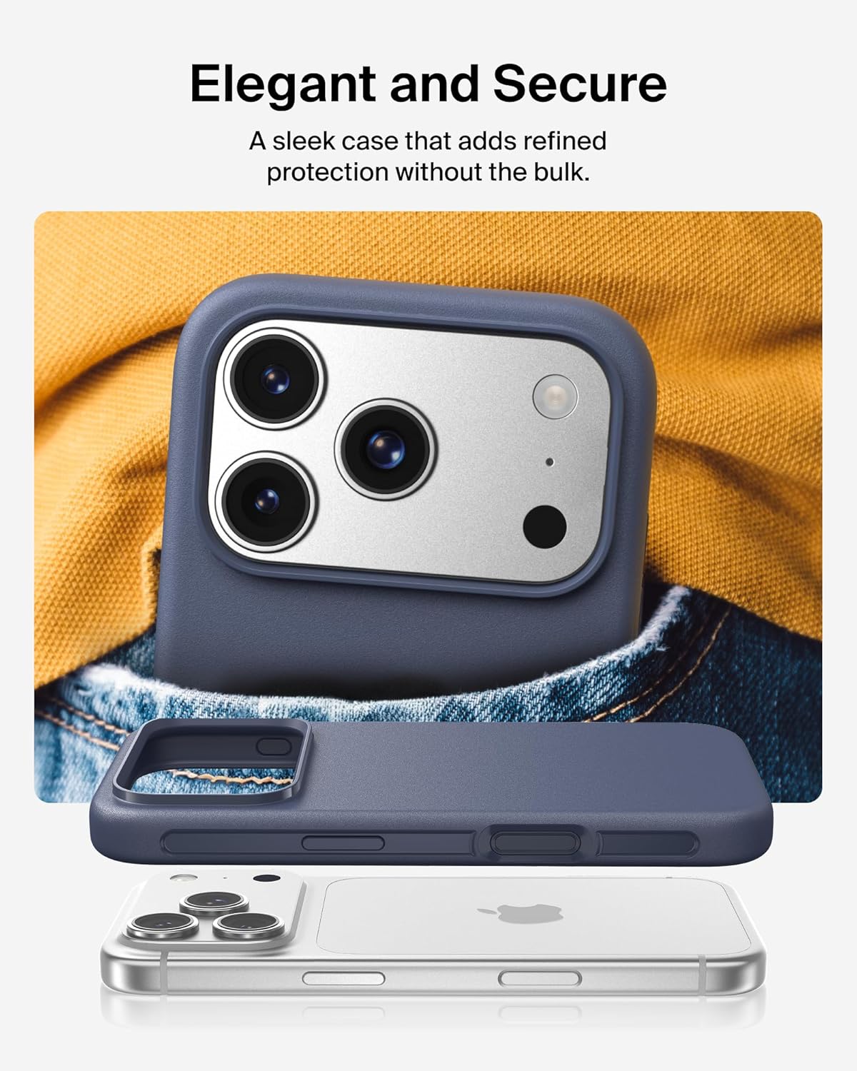 Thumbnail 6 de Belkin SheerForce Protect MagSafe Case for iPhone 17 Pro — Slim, Transparent, and Shockproof in Blue