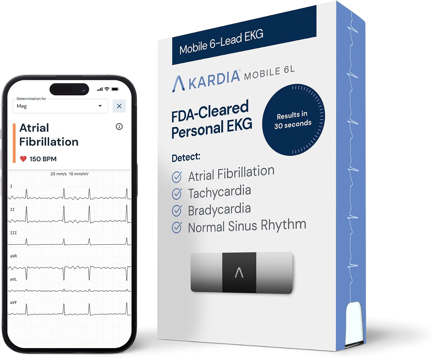 Detalle de KardiaMobile 6L EKG Monitor