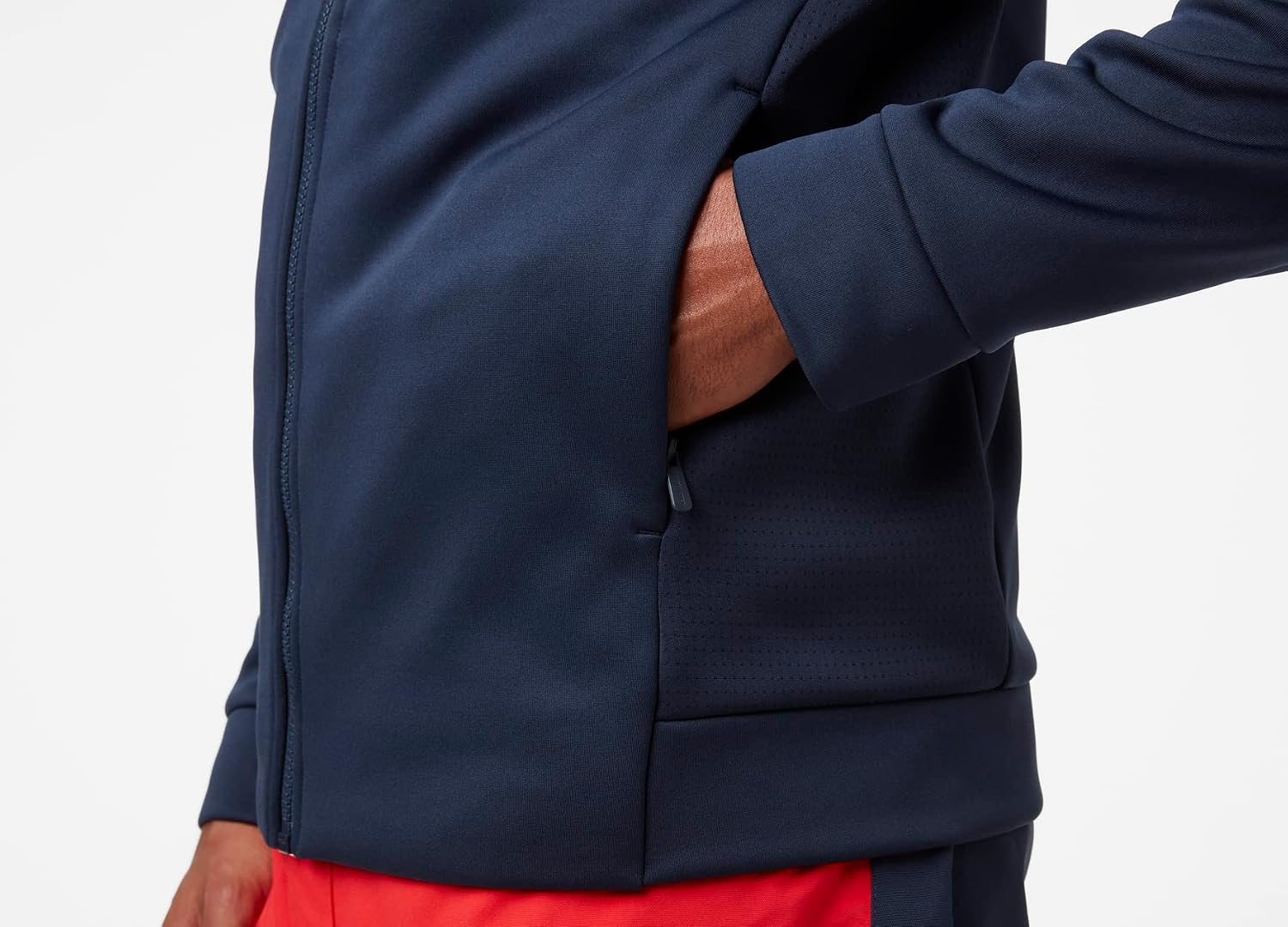 Detalle de Helly Hansen Men's Crew Fleece Jacket Sailing Jacket – stile marina e versatilità daily