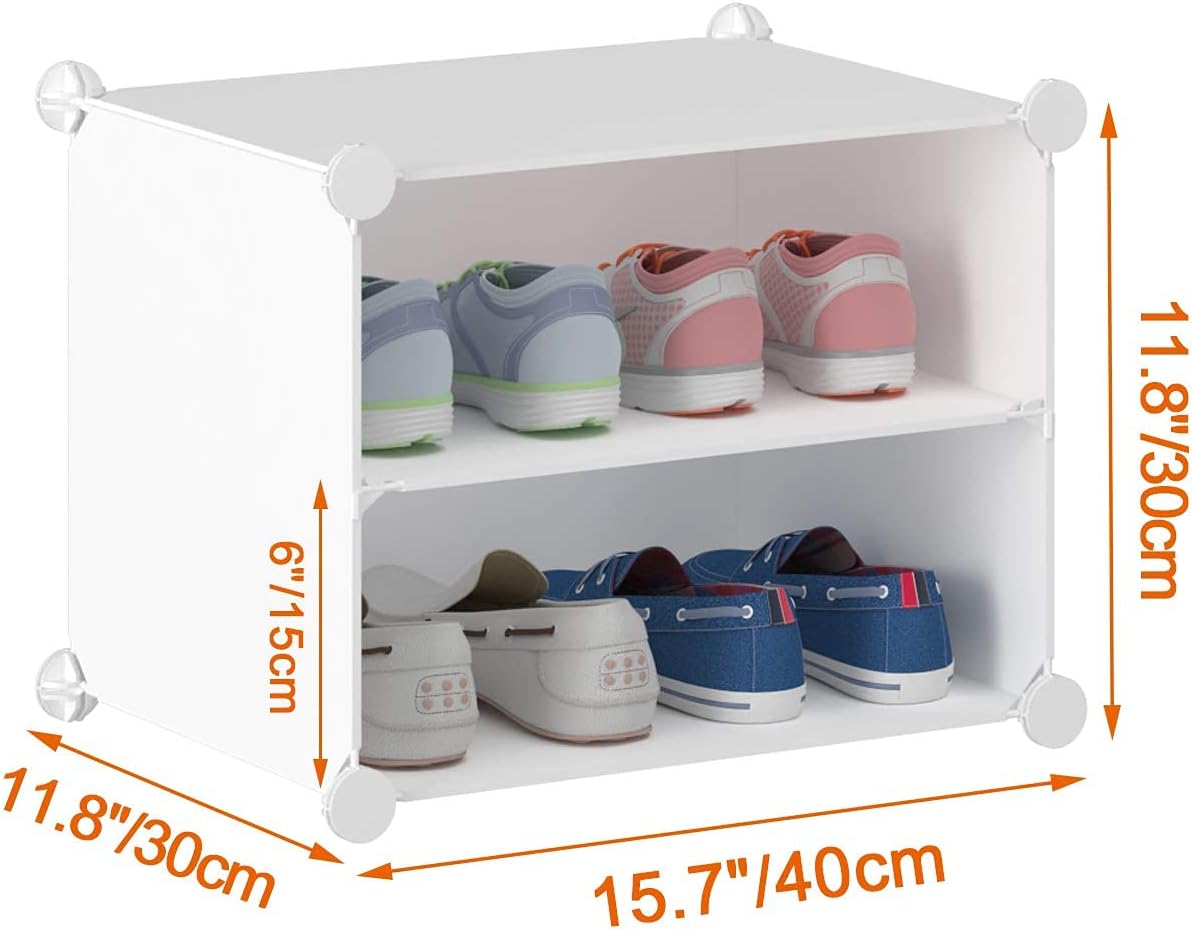 Thumbnail 5 de HOMIDEC Zapatero Blanco 7 Niveles para 28 Pares