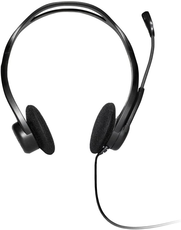 Detalle de Logitech 960 Wired Headset: Comfort, clarity and practical USB wired connection