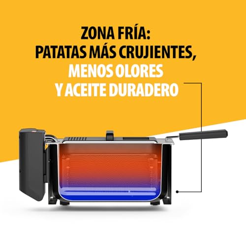 Thumbnail 6 de Tristar FR-9327 Freidora compacta 3L con zona fría y termostato hasta 190°C