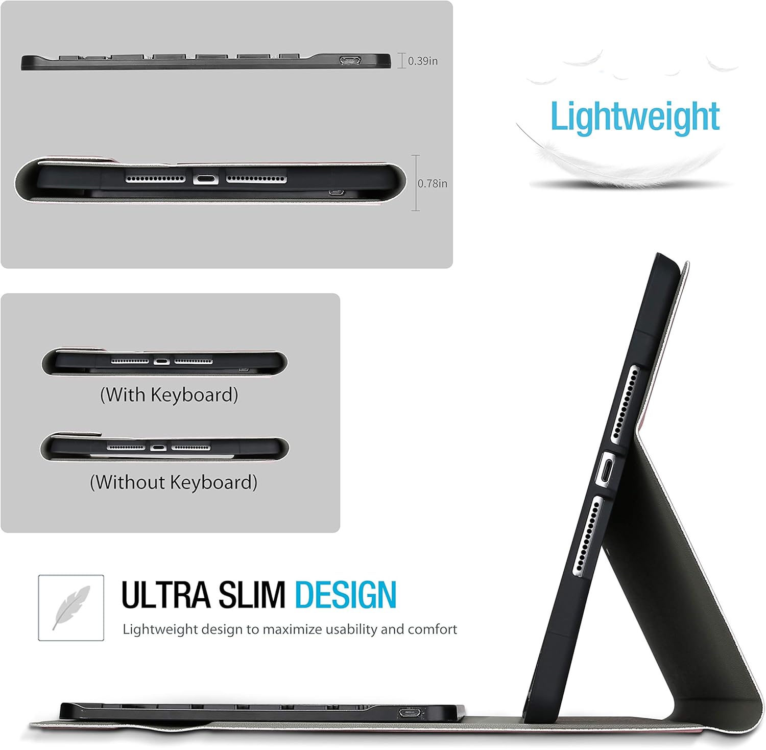 Thumbnail 3 de ProCase Keyboard Case for iPad 10.2 2021