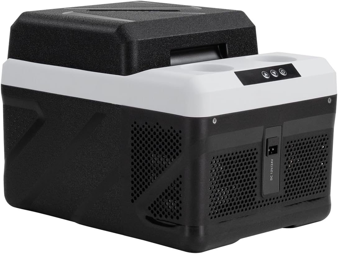Detalle de zcamp KM12 12L Kompressor Kühlbox – kompakte Kühlung für Auto, Lkw und Boot