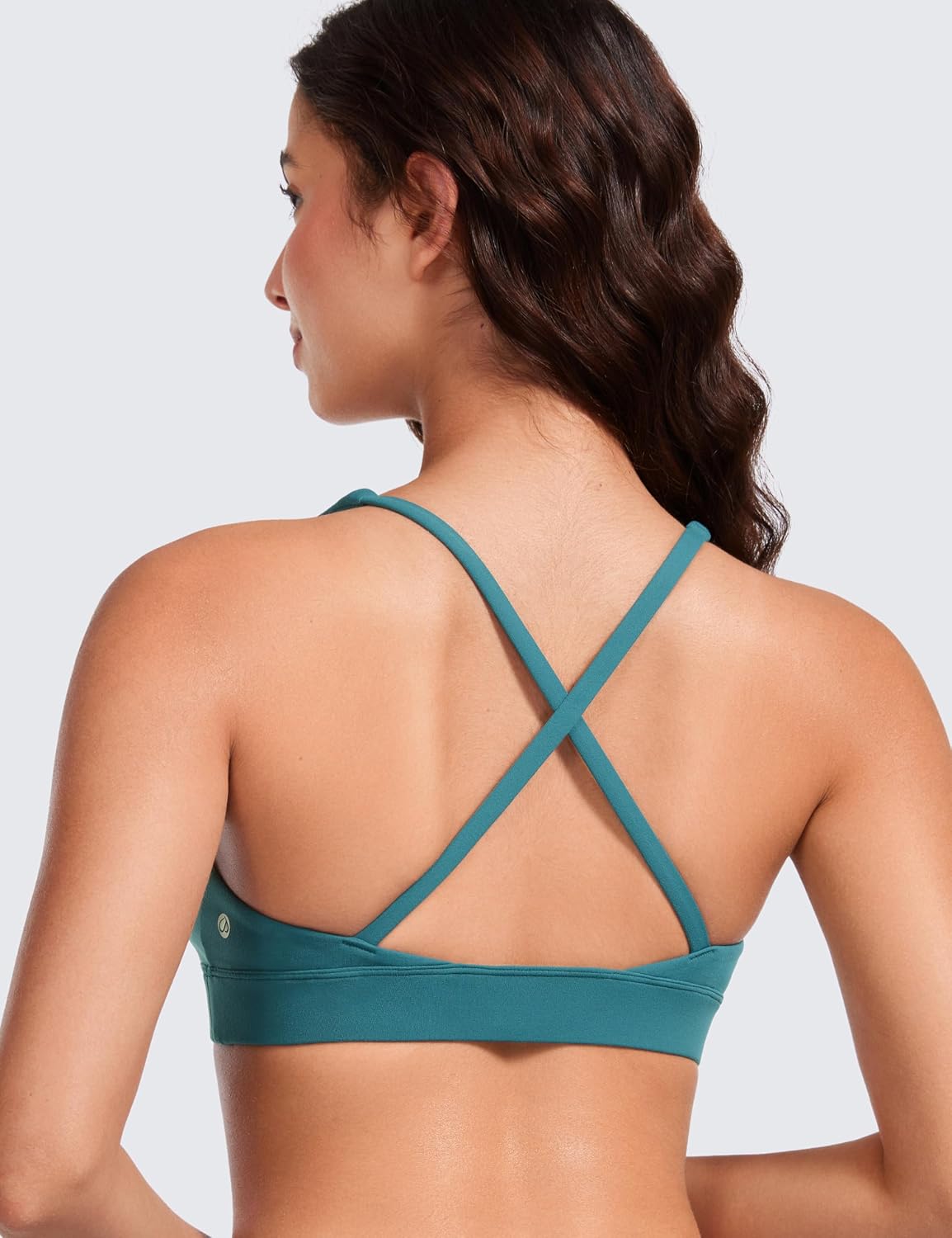 Detalle 2 de CRZ YOGA Butterluxe soutien-gorge sport à col V profond avec coussinets amovibles