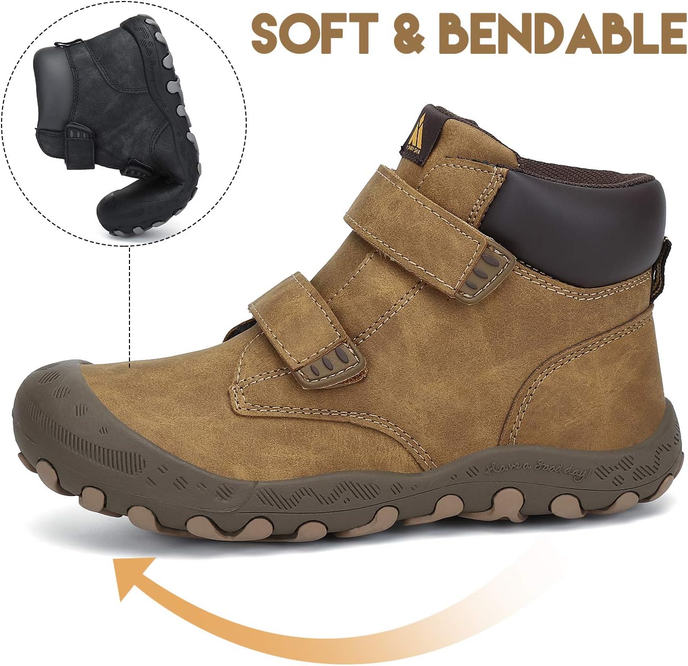 Thumbnail 3 de Mishansha Kids Hiking Boots for Toddlers (Water-Resistant, Non-Slip) — Anti-Collision Outdoor Trekking Shoes