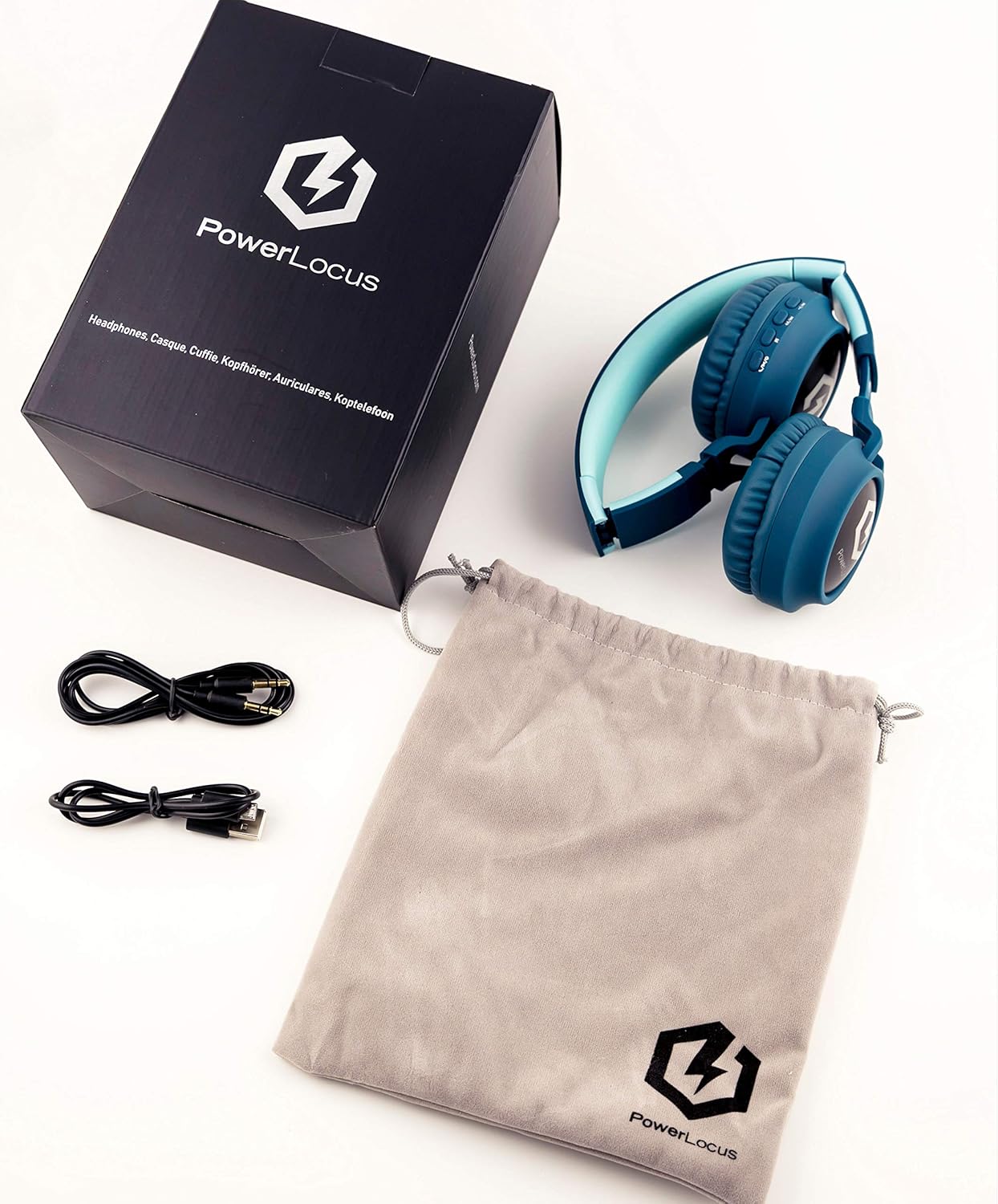 Thumbnail 8 de PowerLocus Auriculares Bluetooth para Niños 🎧, Sonido Seguro y Plegable