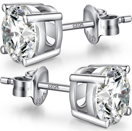 Detalle de Boucle d'oreille homme diamant argent 925 ⚙