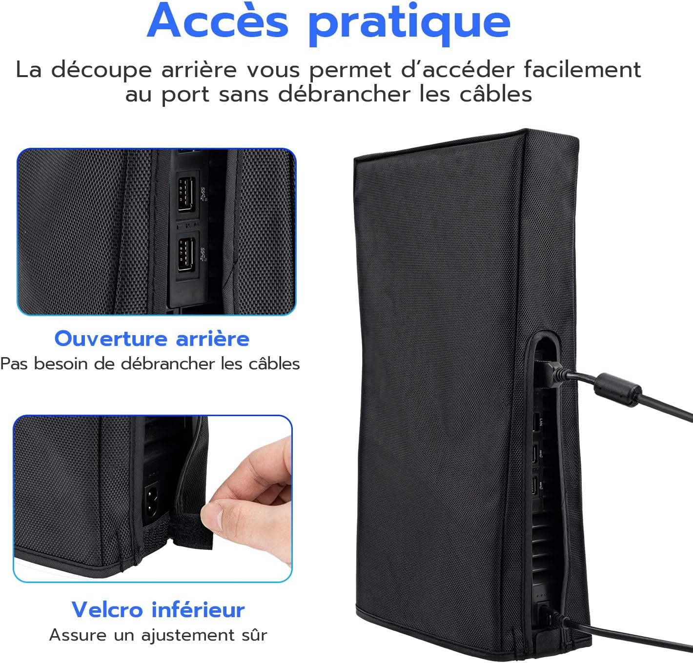 Thumbnail 4 de Tolesum Housse de protection PS5 Pro verticale