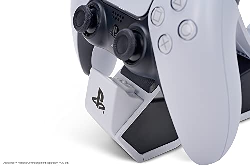 Detalle de PowerA Cargador Rápido Dual para 2 mandos DualSense (PS5) – Estación de carga doble