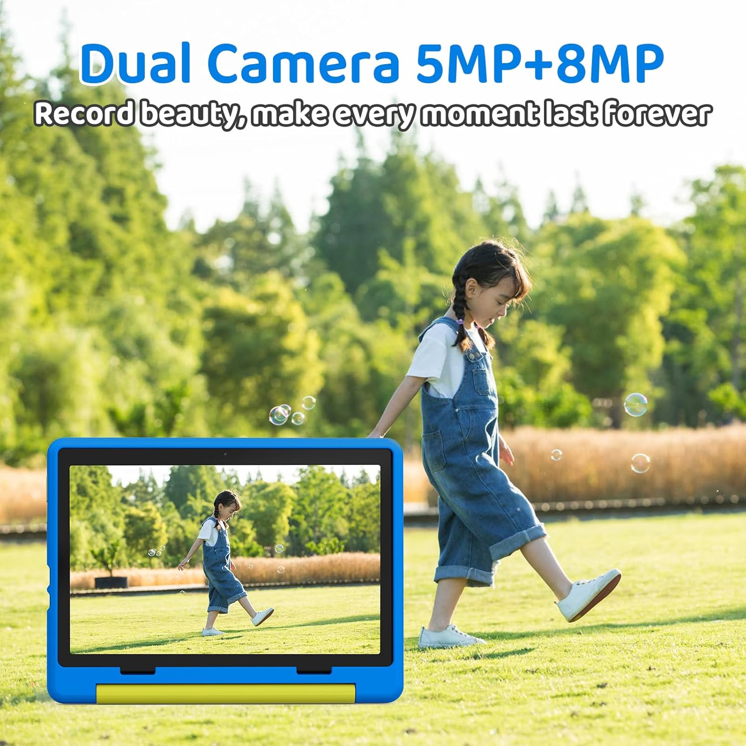 Thumbnail 6 de Tablet Bambini 10" Android 15 Octa-Core, 20 GB RAM, 64 GB ROM (+ 1TB microSD) – Parental Control, Wi‑Fi 6, Custodia Protettiva e Adesivi DIY Blu
