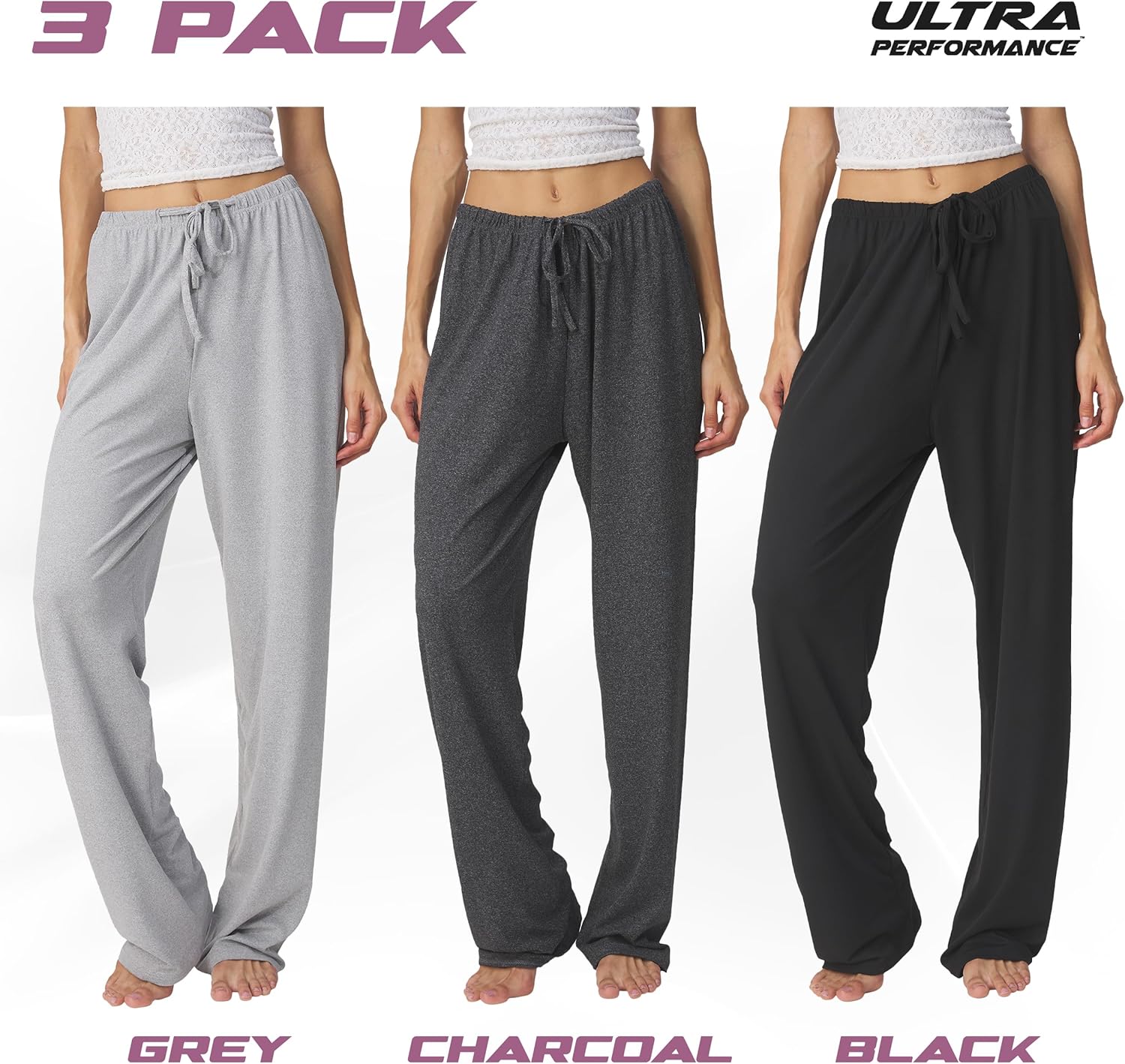 Thumbnail 1 de Ultra Performance Pajama Pants 3 Pack