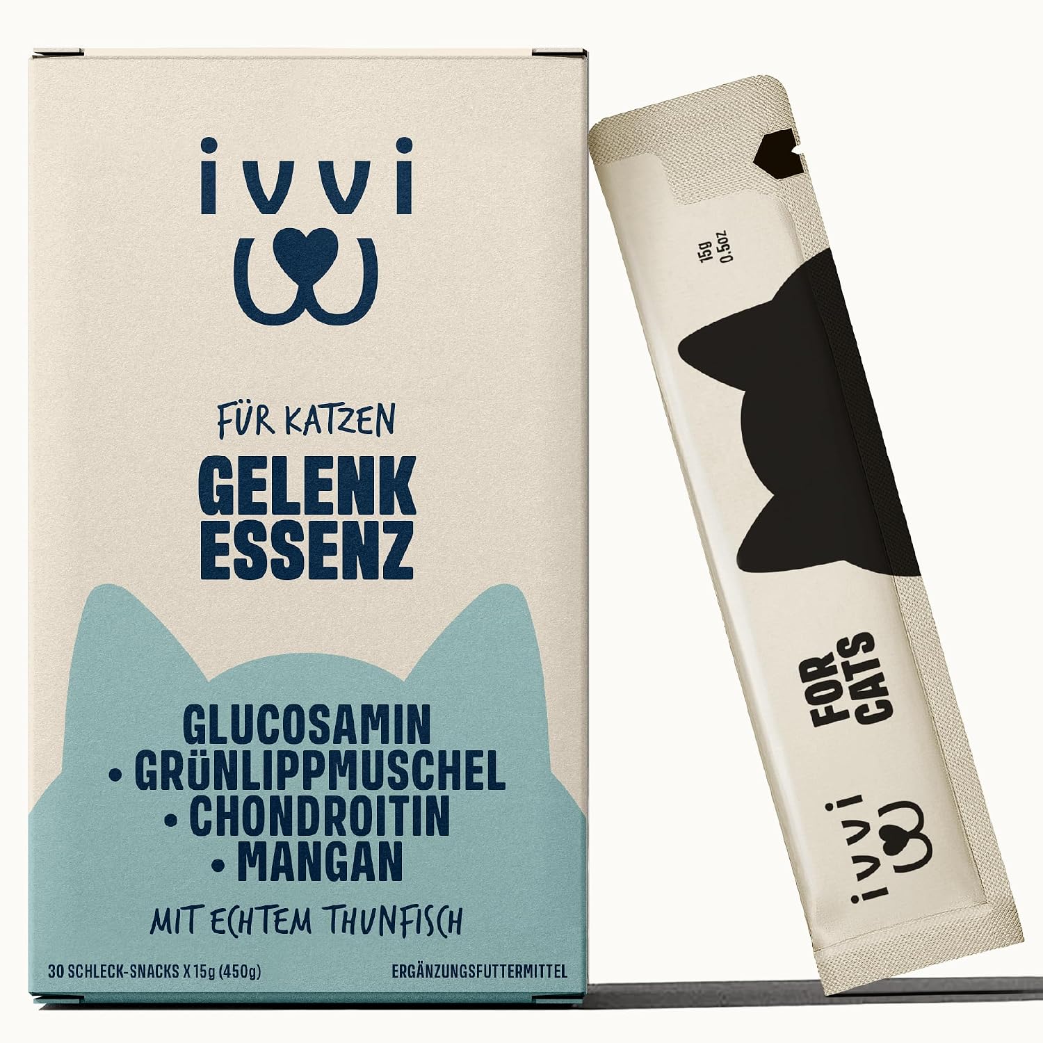 Detalle de ivvi Gelenk Essenz 30×15 g für Katzen 🐱