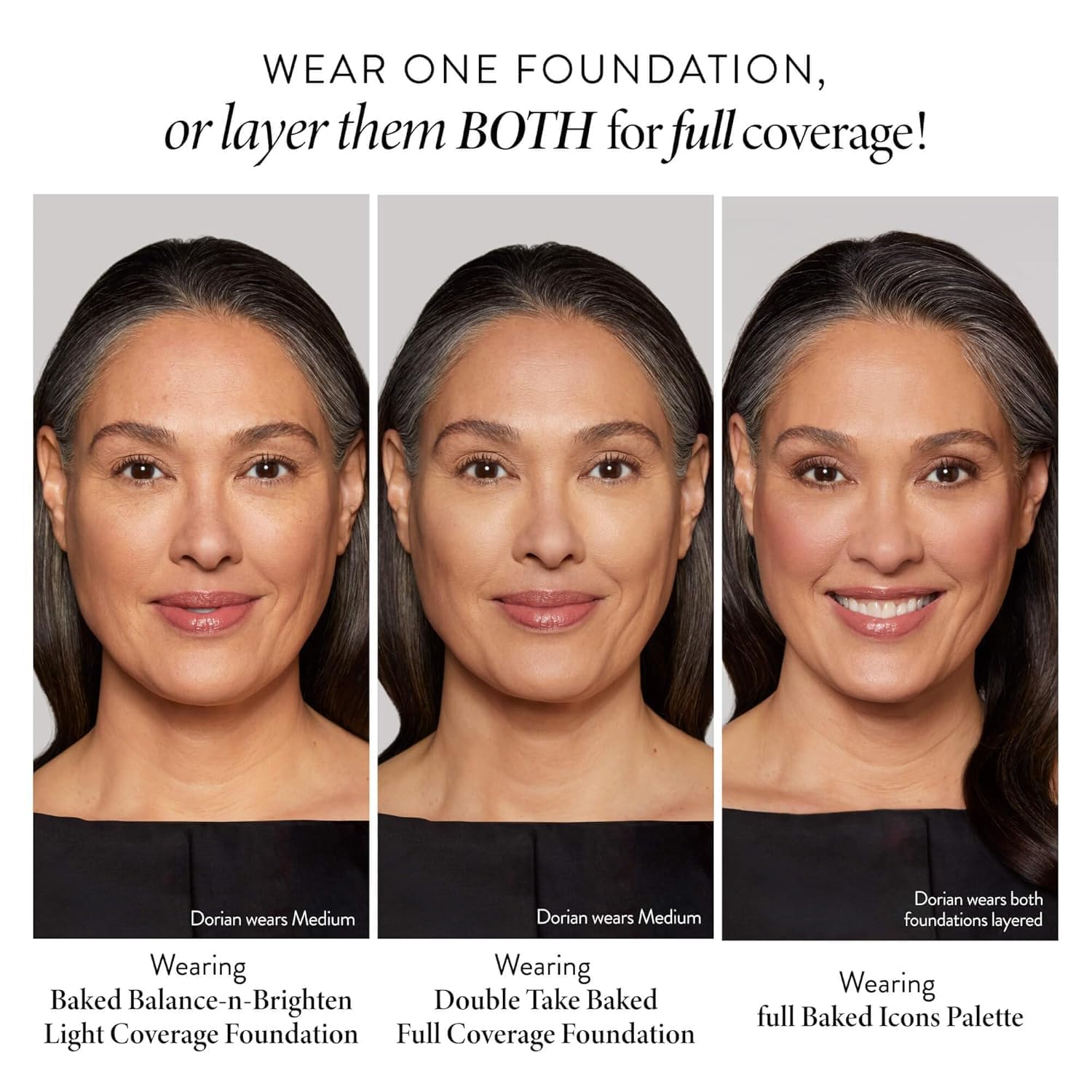 Thumbnail 4 de LAURA GELLER Baked Icons Complete Full Face Palette (Medium) — All-in-One Makeup Palette with Baked Foundations