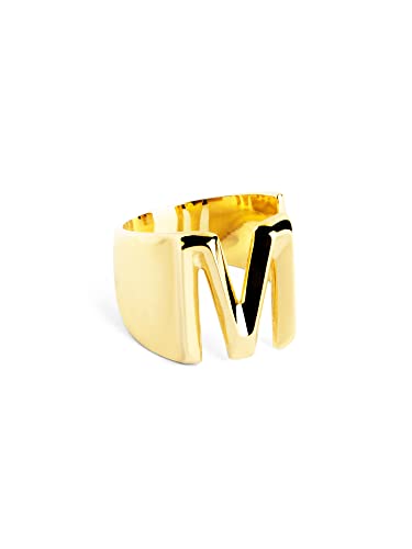 Detalle de SINGULARU Letter Signet anillo talla única 💍