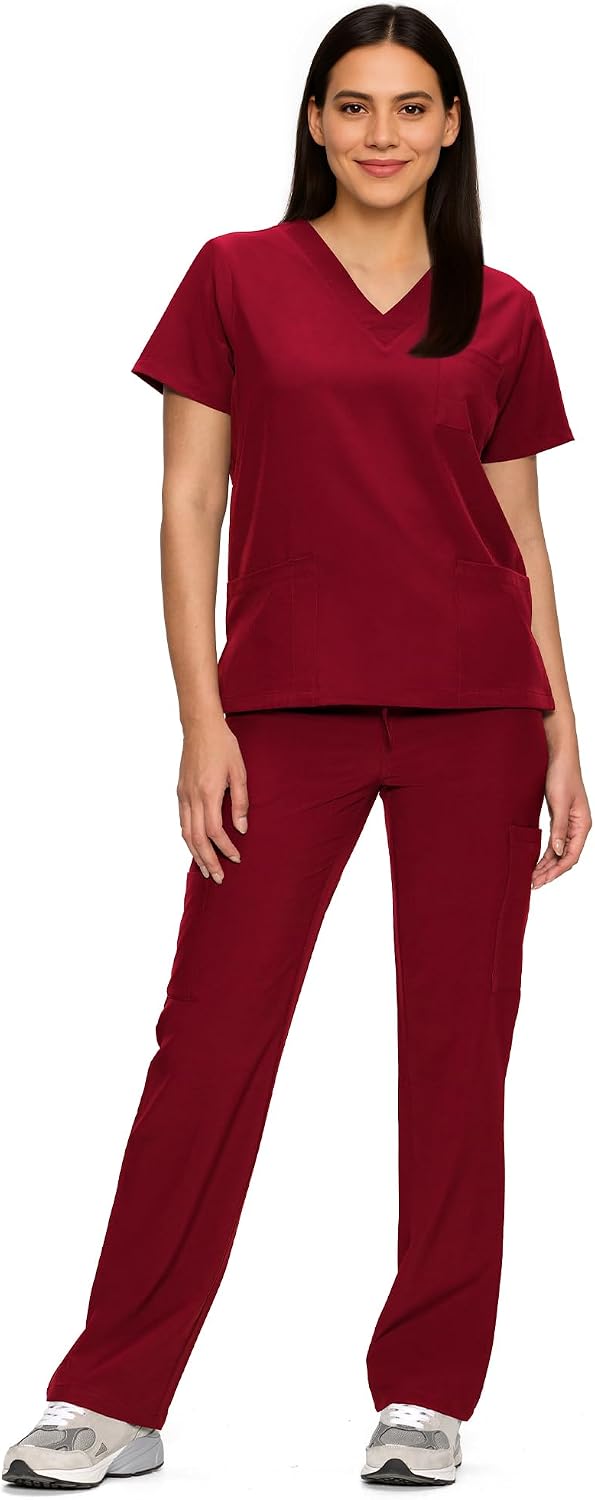 Detalle de Women's Scrub Set with 11 Pockets