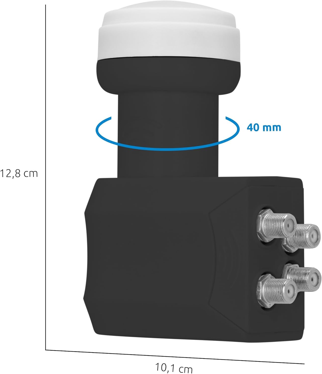 Thumbnail 5 de TechniSat Quattro LNB für Multischalter/Multiswitch – mit LTE-Filter & Wetterschutzkappe