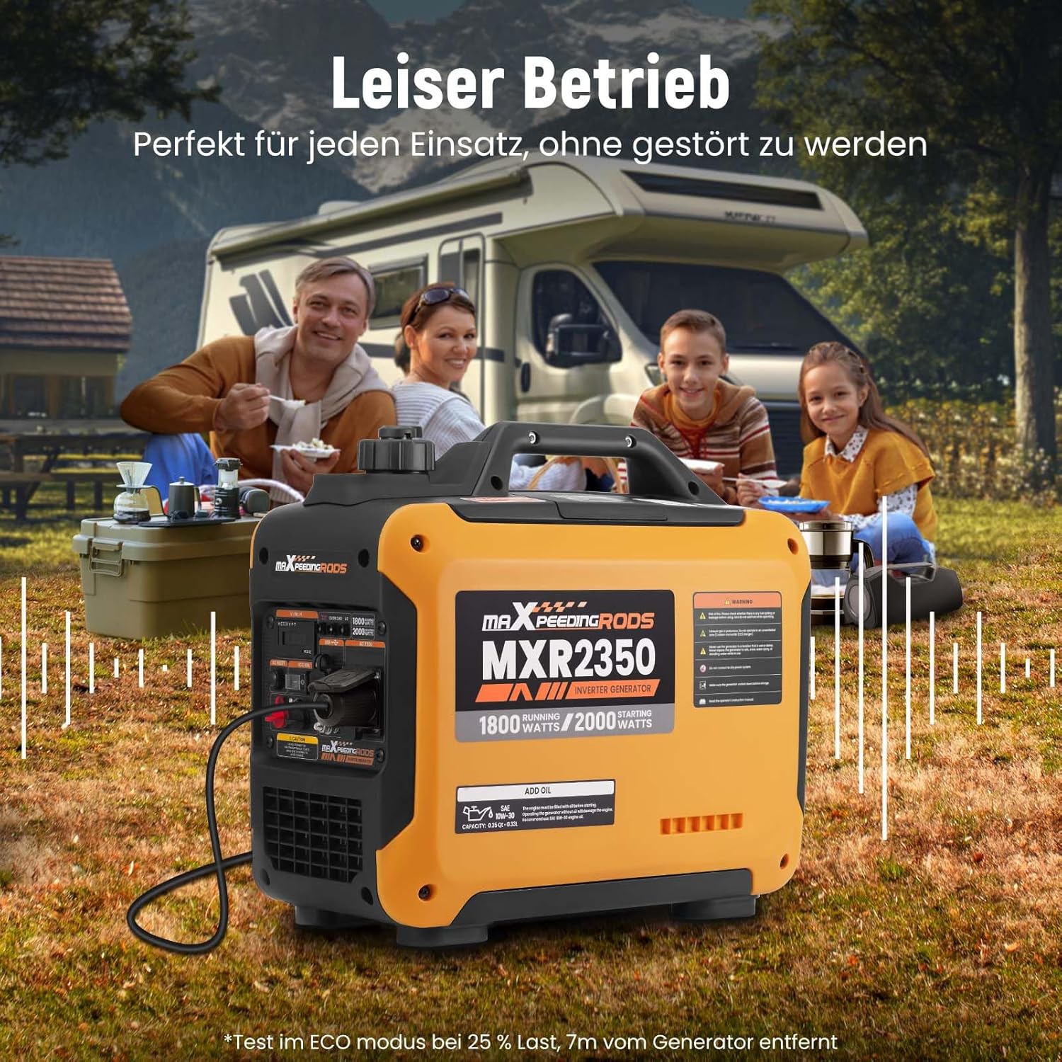 Thumbnail 3 de maXpeedingrods Inverter-Stromerzeuger 2000 W (MXR2350) mit USB & 230V Steckdosen