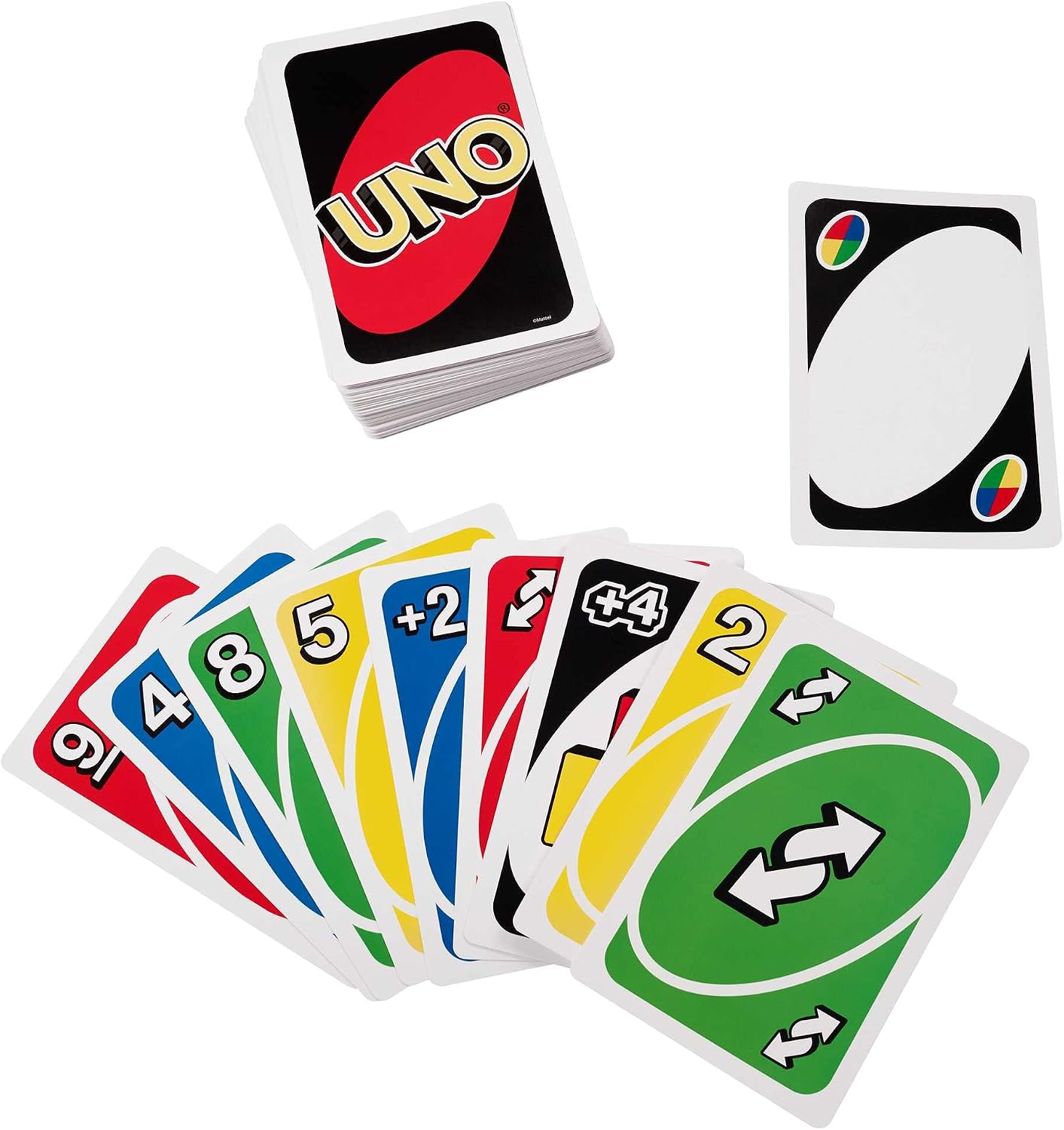 Thumbnail 6 de Mattel Games UNO Deluxe, jeu de cartes UNO 2-10