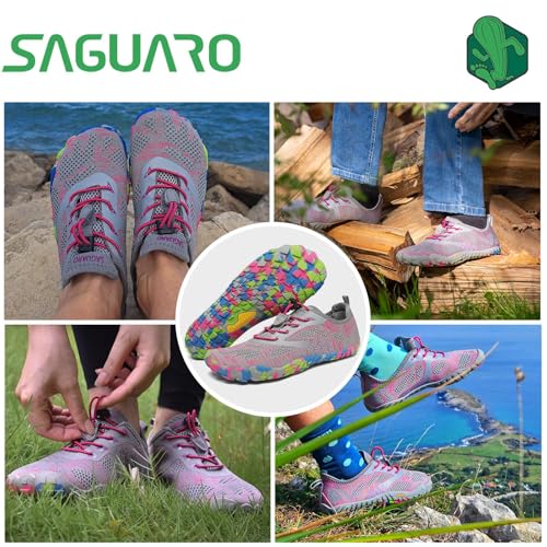 Detalle 2 de SAGUARO Barefoot trail rosa 38