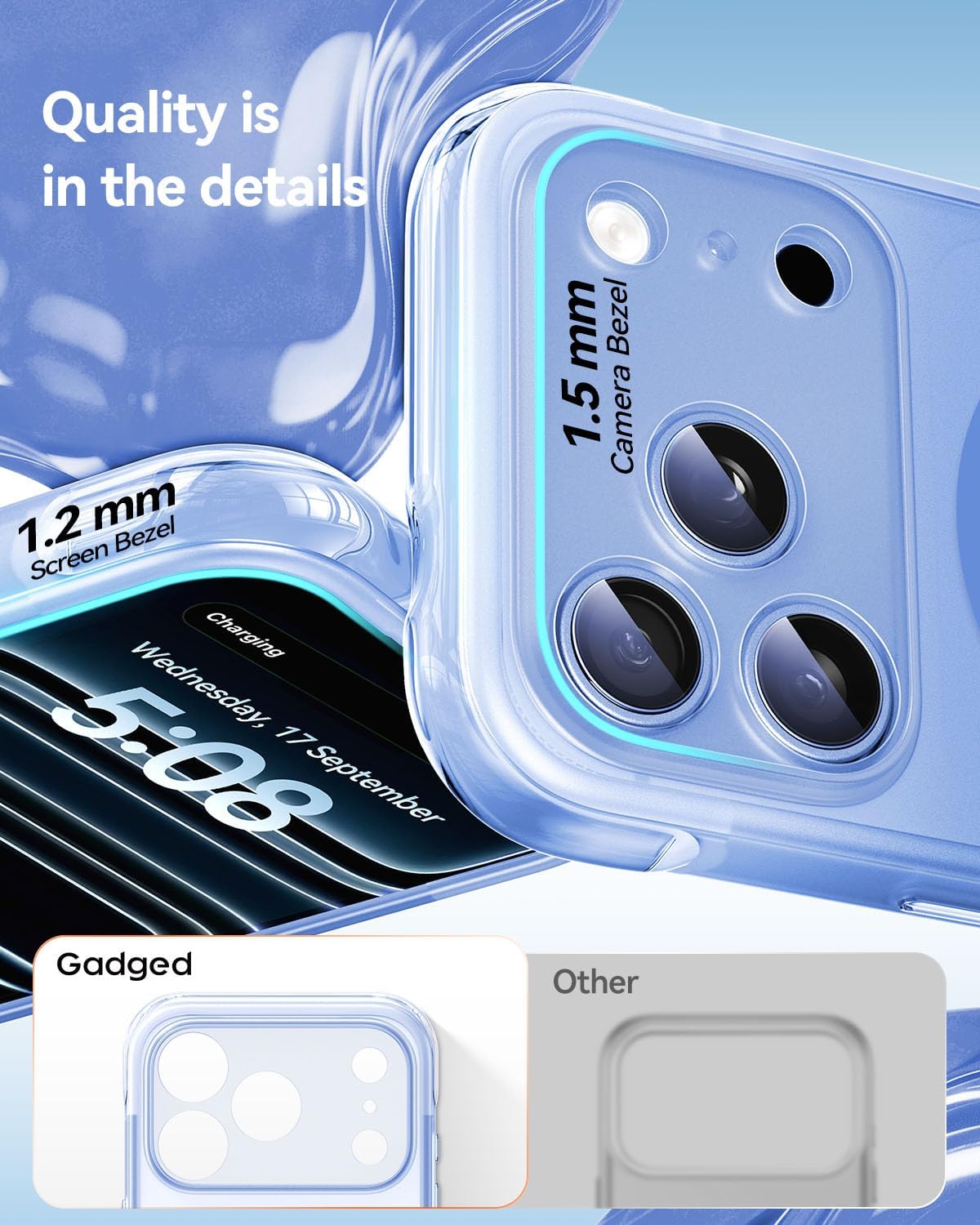 Detalle de Gadged iPhone Case for iPhone 17 Pro Max