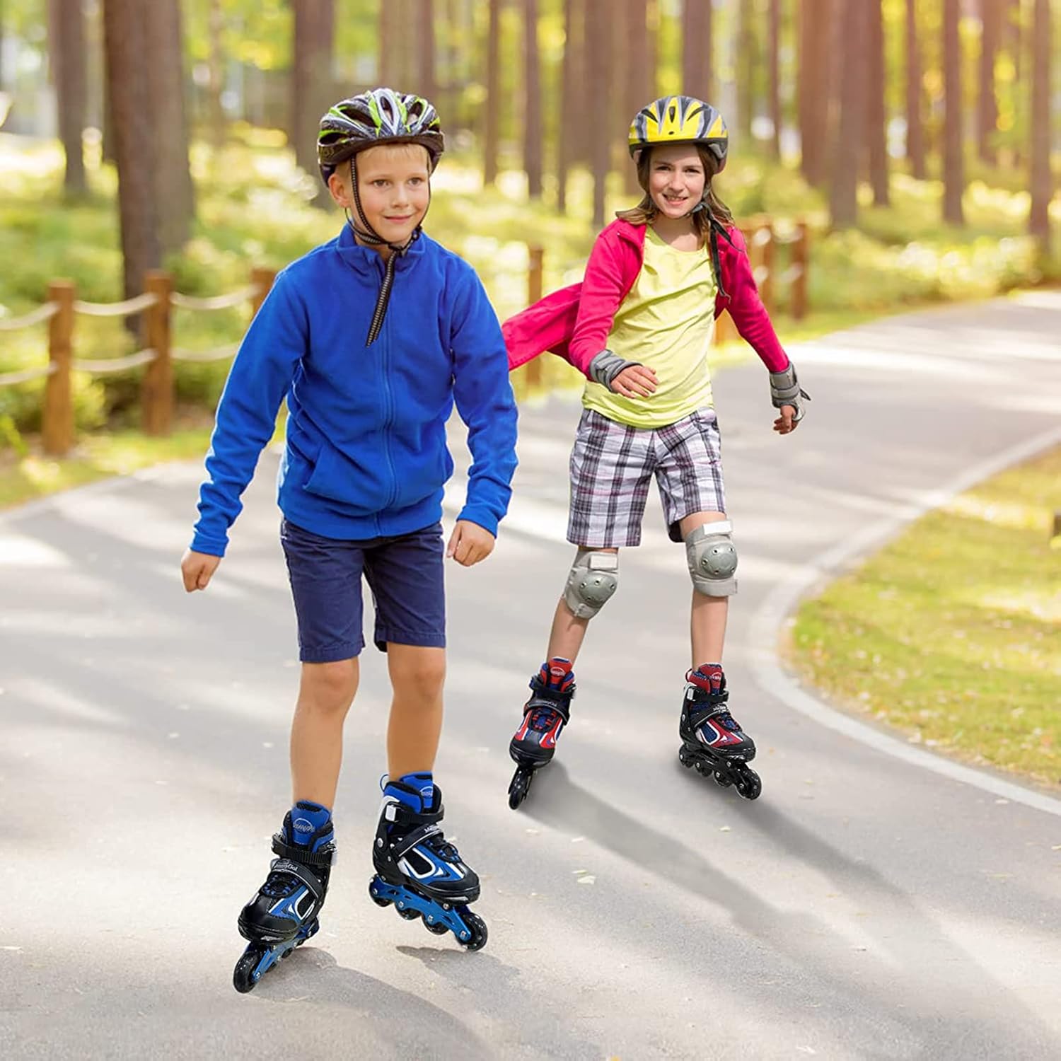 Thumbnail 6 de MammyGol Adjustable Inline Skates for Kids (Ages 4–16) with Light-Up Wheels