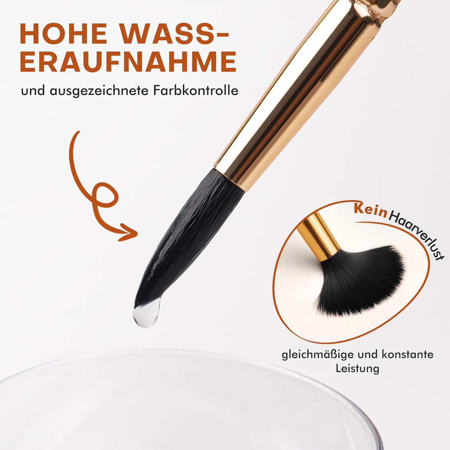 Detalle 2 de Aquarellpinsel Set 10-teilig für Aquarell