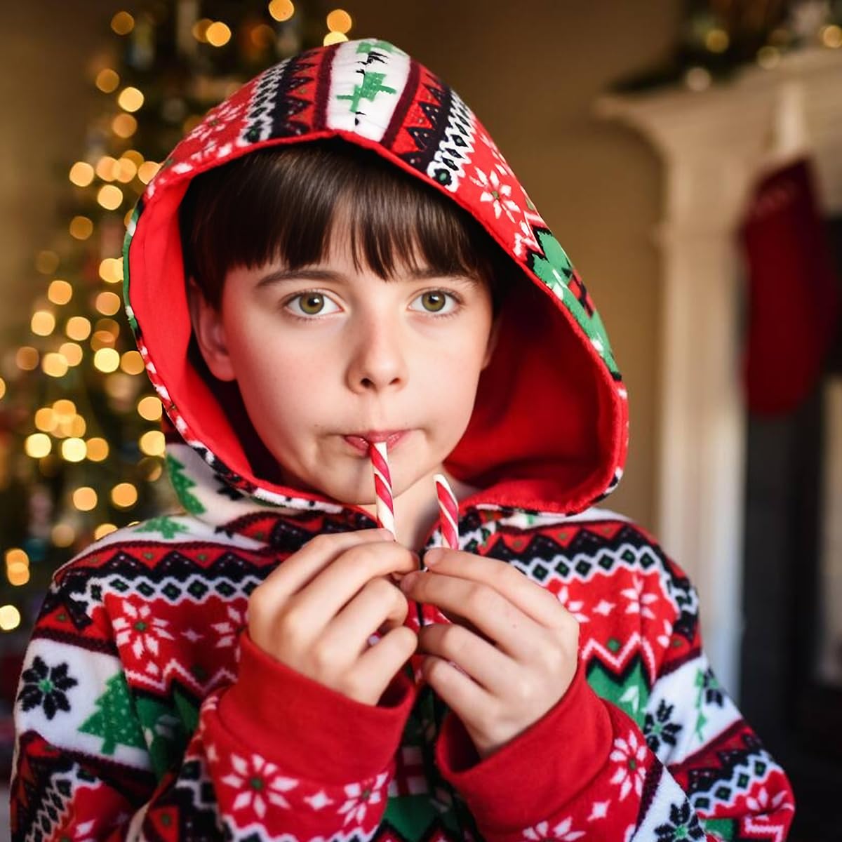 Thumbnail 4 de Yumzo Christmas Candy Canes, 100 Count, Individually Wrapped Assorted Flavors