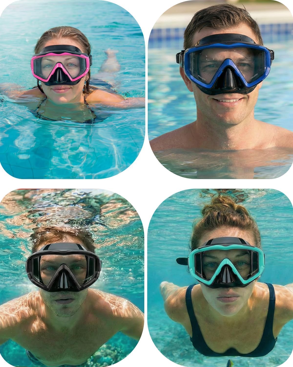 Thumbnail 6 de Diving Mask with Polycarbonate Lenses